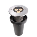 Deko-Light Bodeneinbauleuchte I WW 5,8W silberfarben