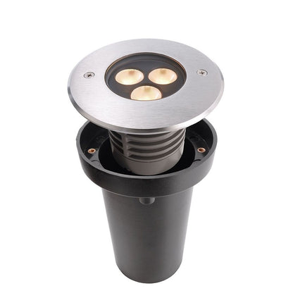 Deko-Light Bodeneinbauleuchte I WW 5,8W silberfarben