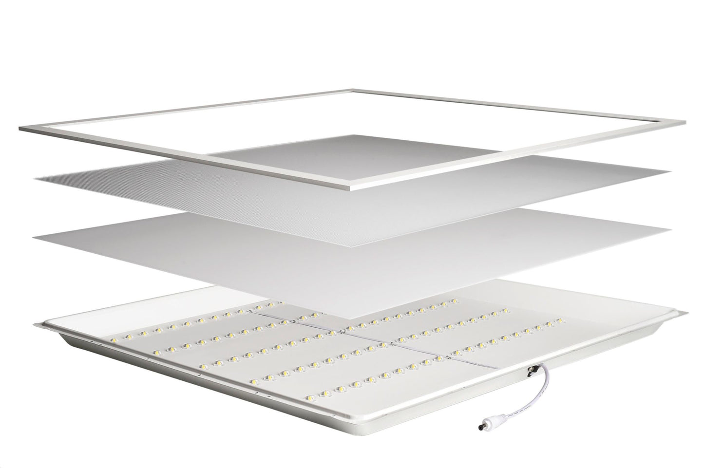 Deko-Light Basic Office 600x600 mm, 30,5 W, 4000 K, Weiß