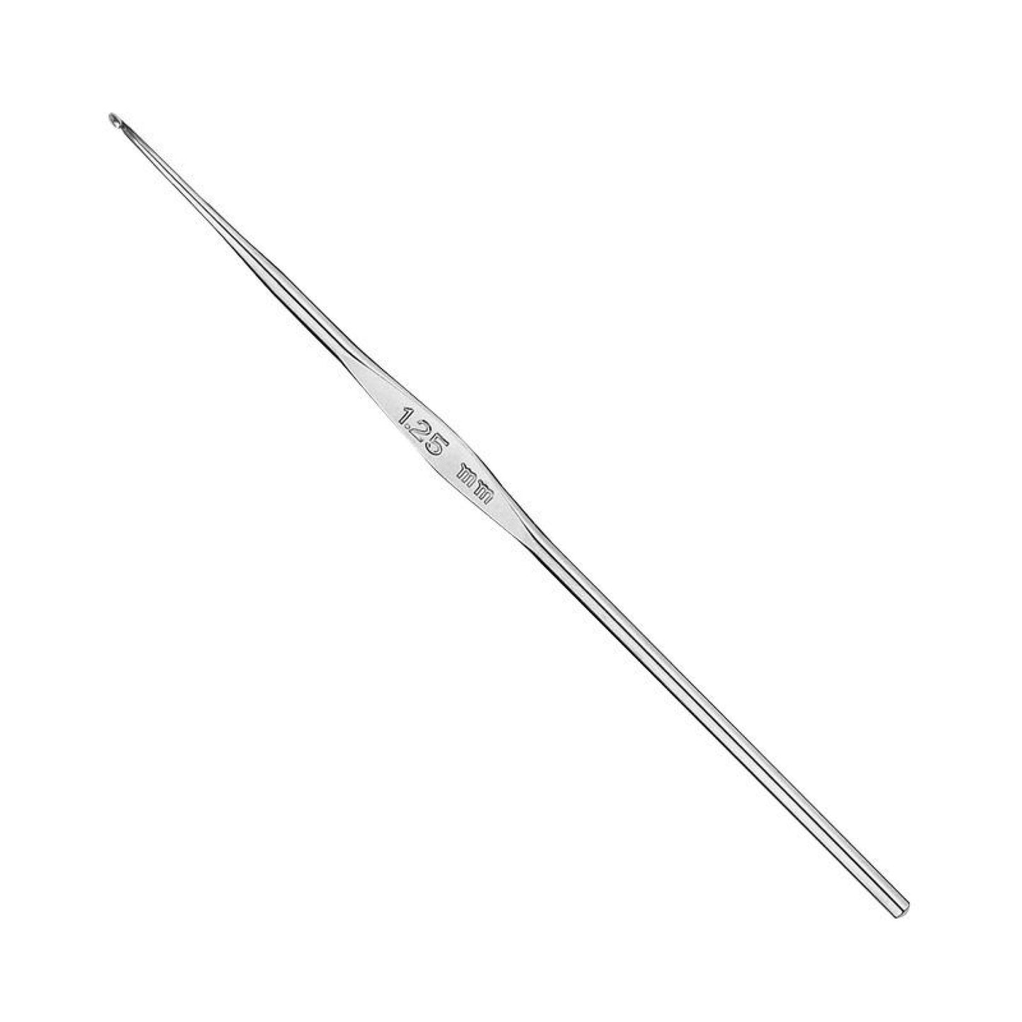 addi Garnhäkelnadel mit Goldspitze 1,25 mm 13 cm