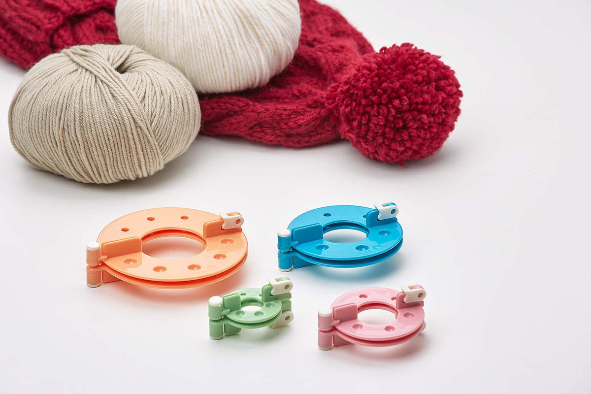 addi addi-Moon Pompon Set mit 4 Ringgrößen sortiert 4 St
