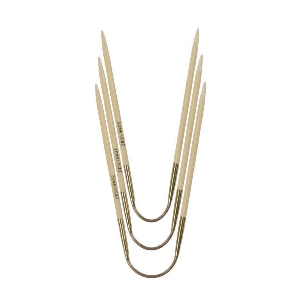 addi addiCraSyTrio Bamboo 3,75 mm 24 cm 3 St