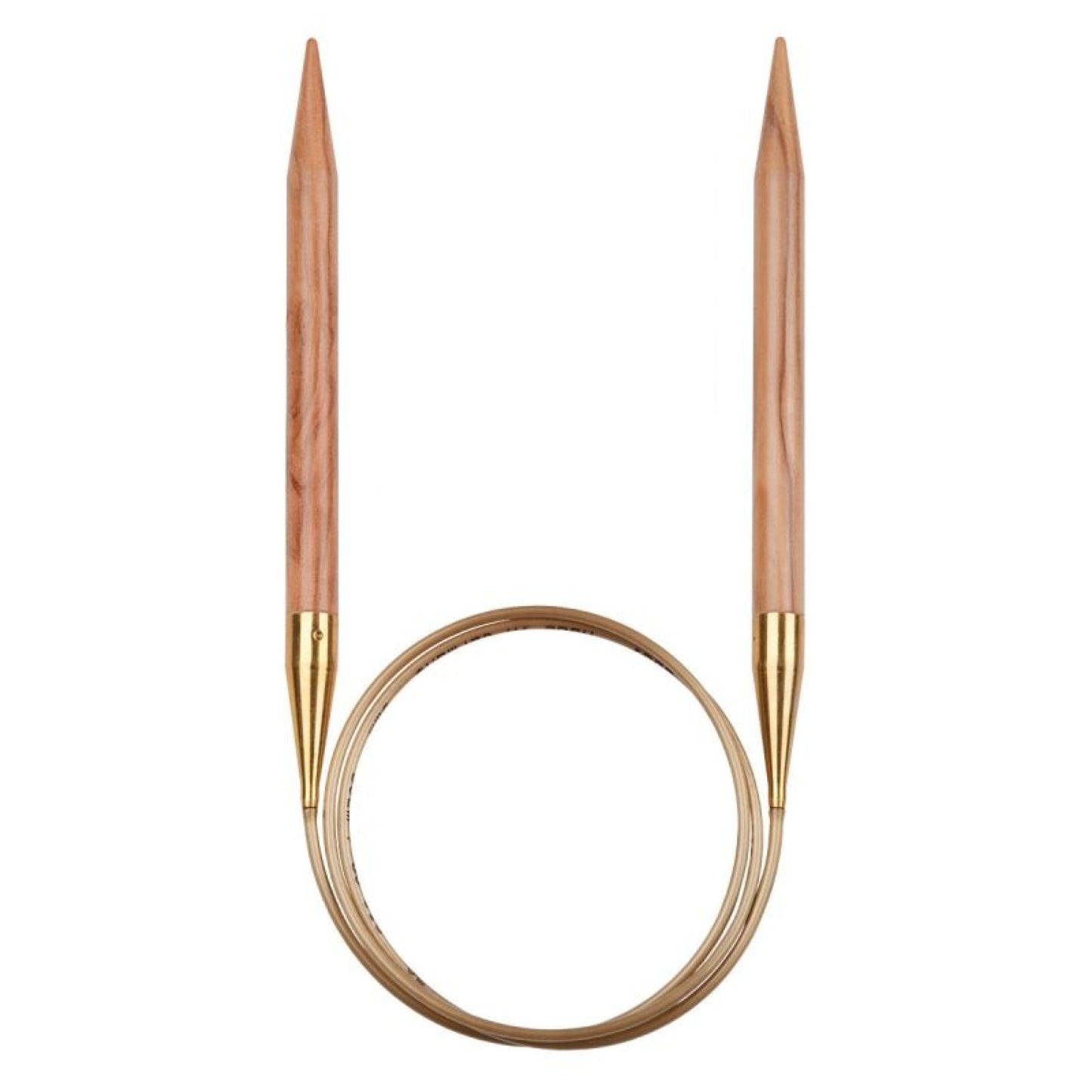 addi Rundstricknadel Olivenholz 4,00 mm 80 cm