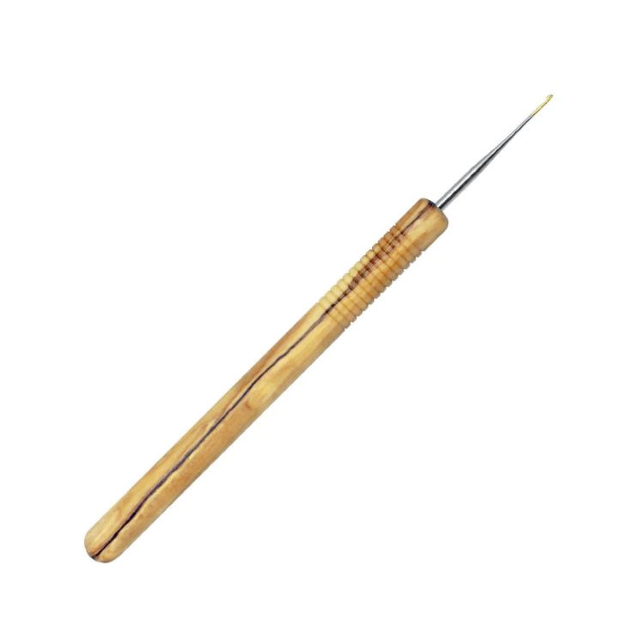 addi Olivenholz Garnhäkelnadel 0,75 mm 15 cm