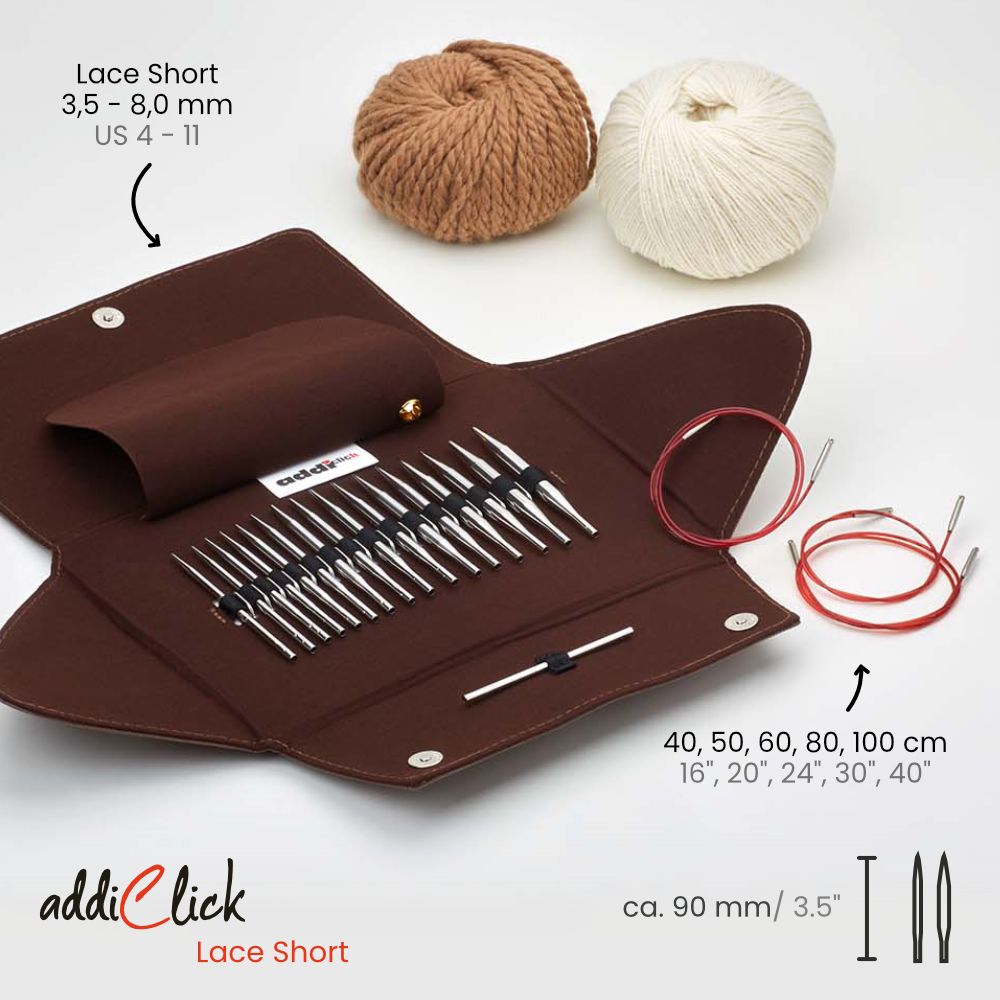 addi addi-click Lace-Etui 3,50-8,00 mm