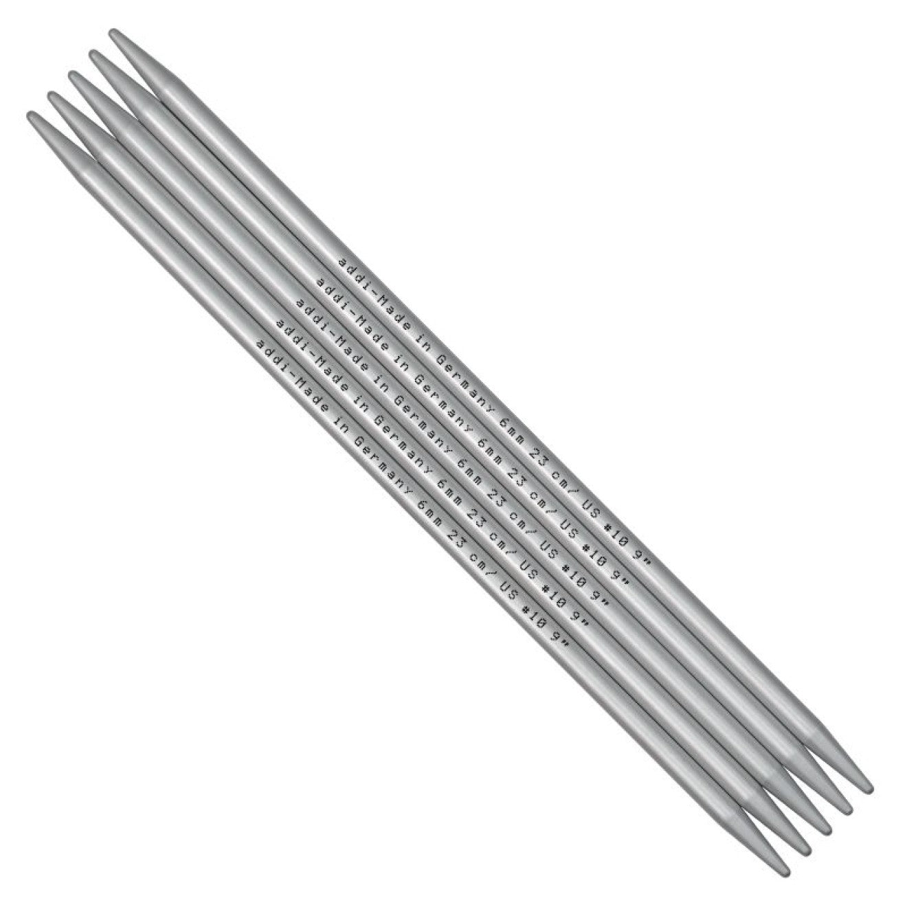 addi Strumpfstricknadeln 6,00 mm 23 cm