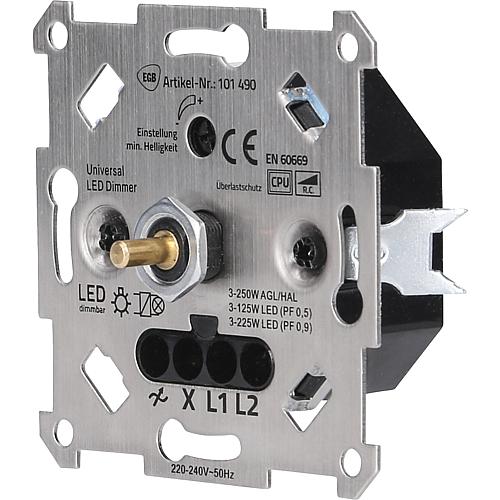 EGB Autodetect-Dimmer für LED + Standard