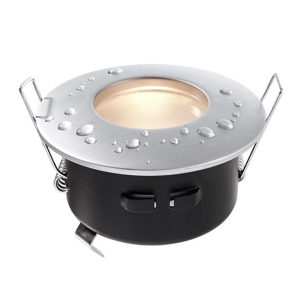 Deko-Light Einbauring 12V DC GU5.3/MR16 35W Silber
