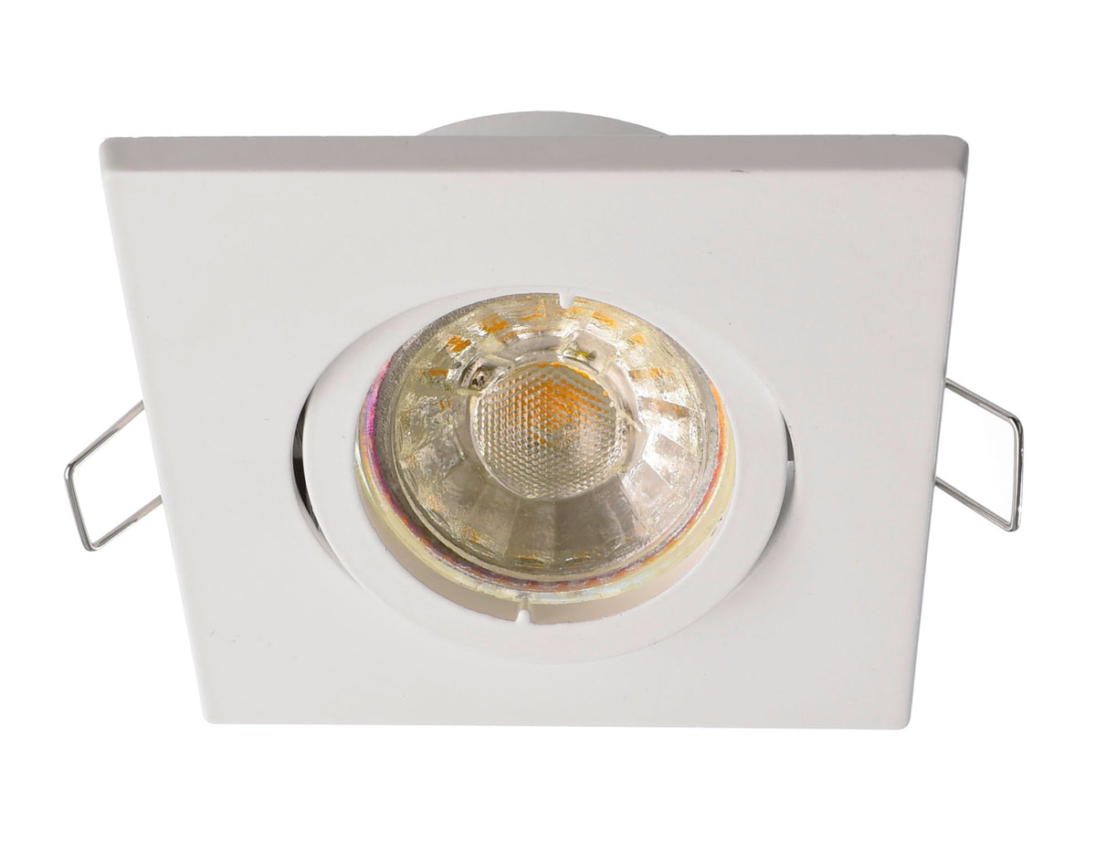 Deko-Light Alioth Square, 1x max. 35 W MR16, Weiß