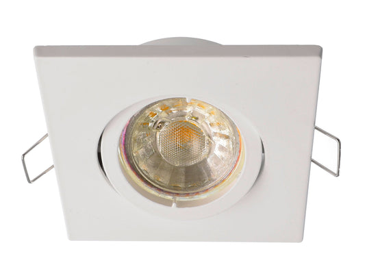 Deko-Light Alioth Square, 1x max. 35 W MR16, Weiß