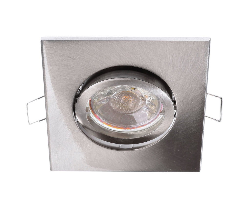 Deko-Light Alioth Square, 1x max. 35 W MR16, Silber