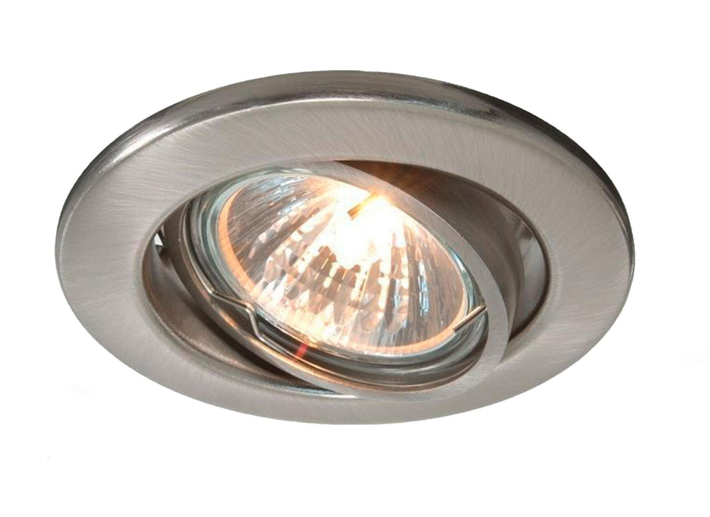 Deko-Light Basic Round, Tilt, 1x max. 35 W GU10, Silber