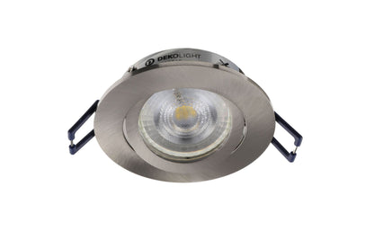 Deko-Light Samsola, Round, gebürstet, Silber