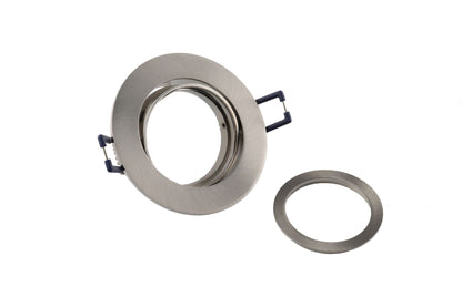 Deko-Light Samsola, Round, gebürstet, Silber