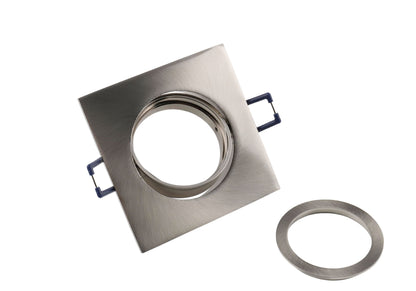 Deko-Light Samsola, Square, gebürstet, Silber