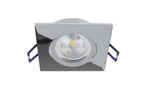 Deko-Light Samsola, Square, glänzend, Silber