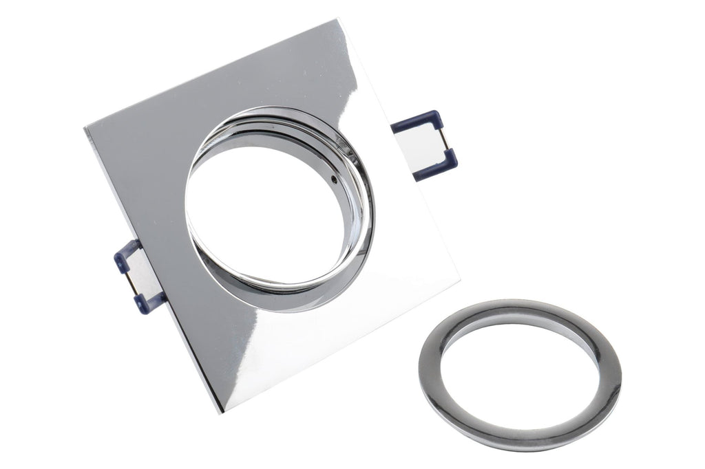 Deko-Light Samsola, Square, glänzend, Silber