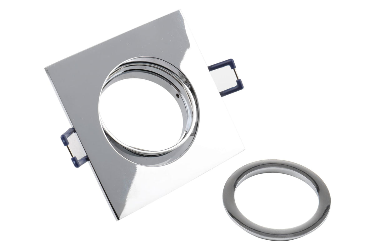 Deko-Light Samsola, Square, glänzend, Silber