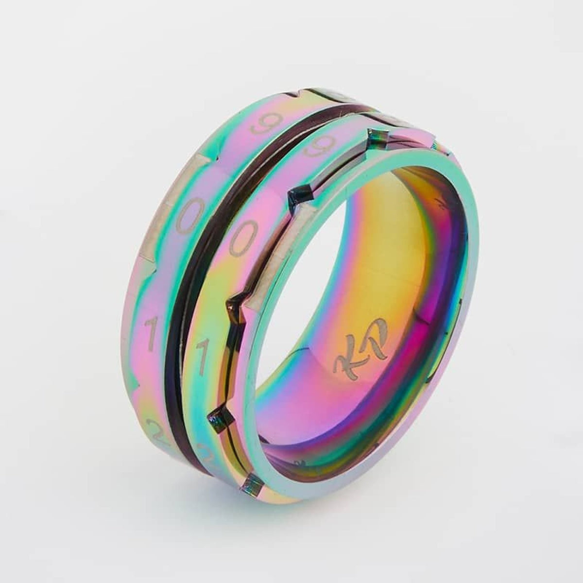 KnitPro Reihenzähler Ring Rainbow Size 10 ( Innendurchmesser 19,8 mm) Rainbow