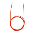 KnitPro Seil für Nadelspitzen 76 cm 100 cm rot