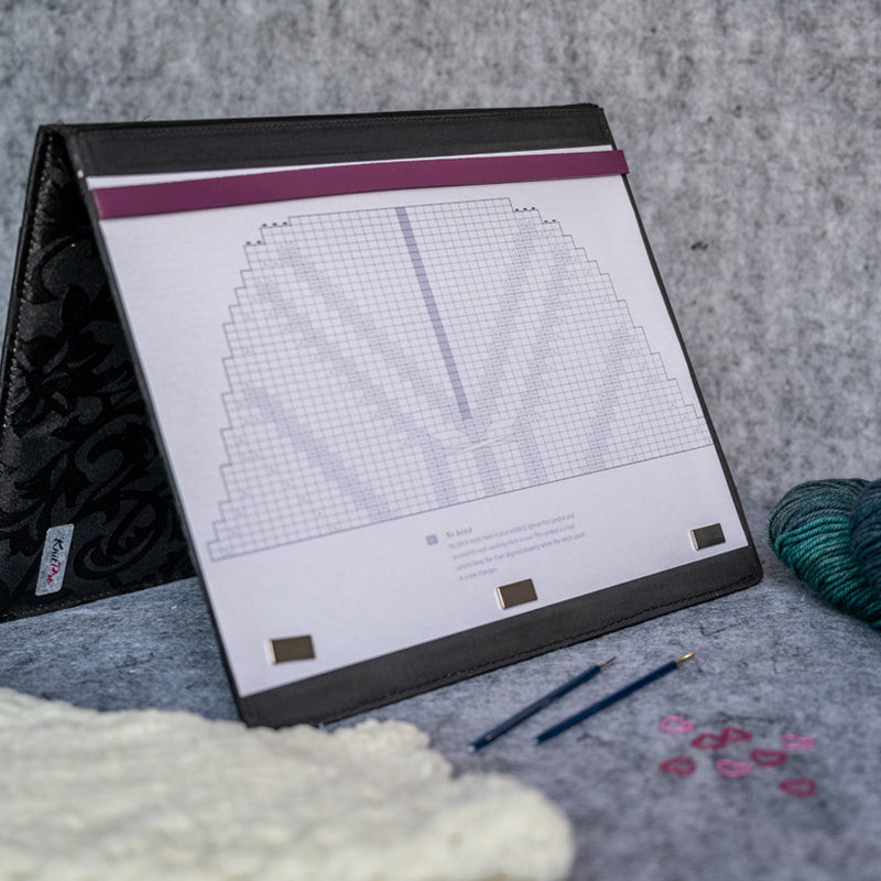 KnitPro Halter für Mustervorlagen faltbar 50x30 cm