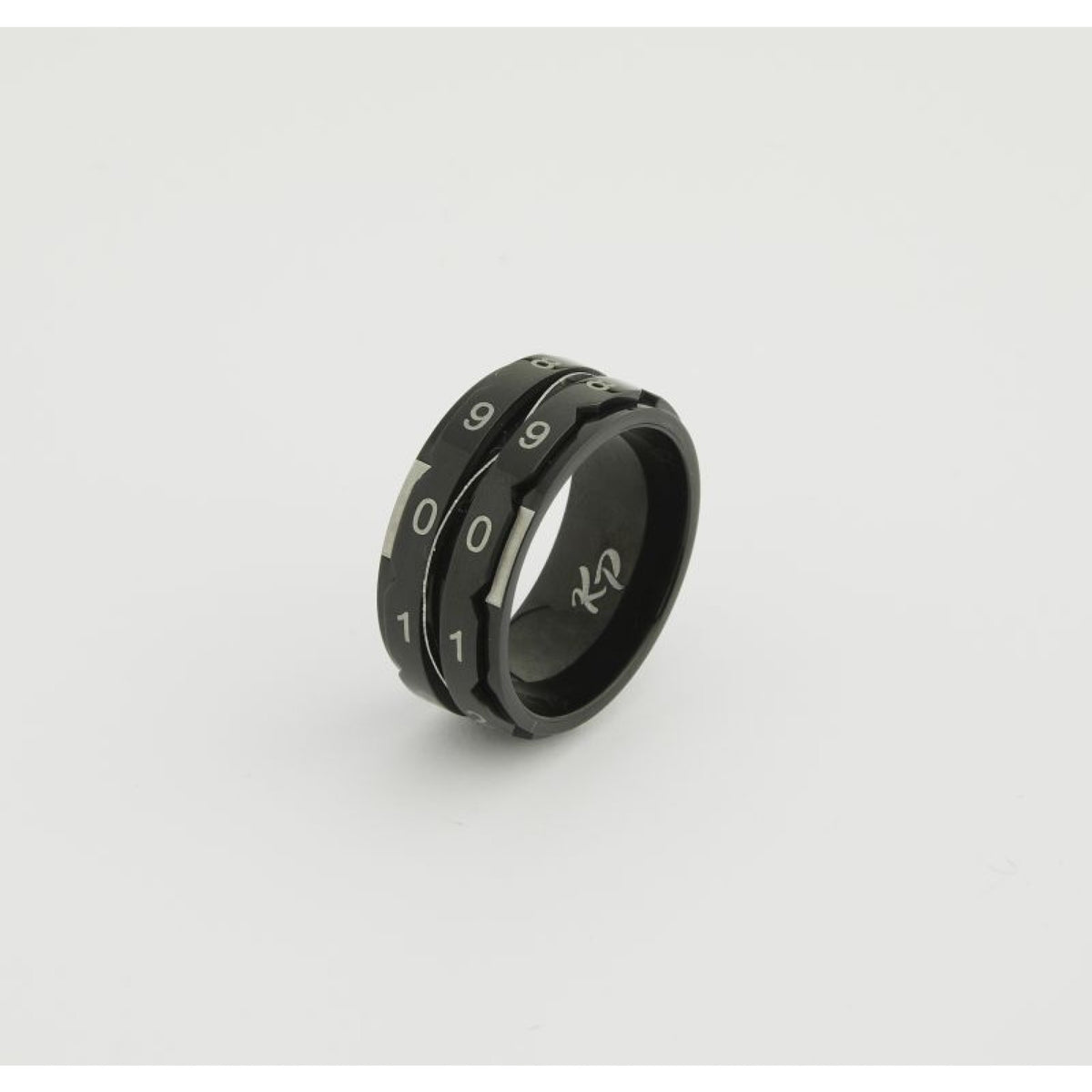 KnitPro Reihenzähler Ring Black Size Size 12 ( Innendurchmesser 21,4 mm) Black