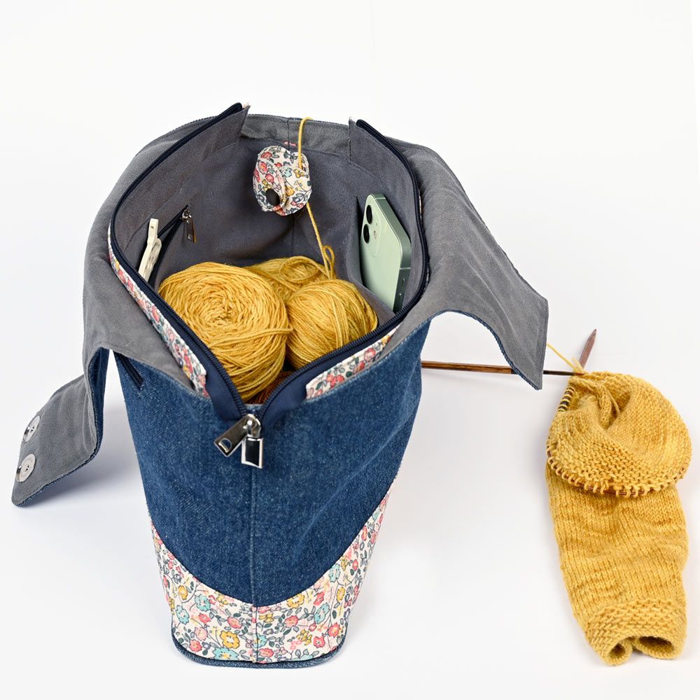 KnitPro Taschen für Projekte Wrist Bag Bloom