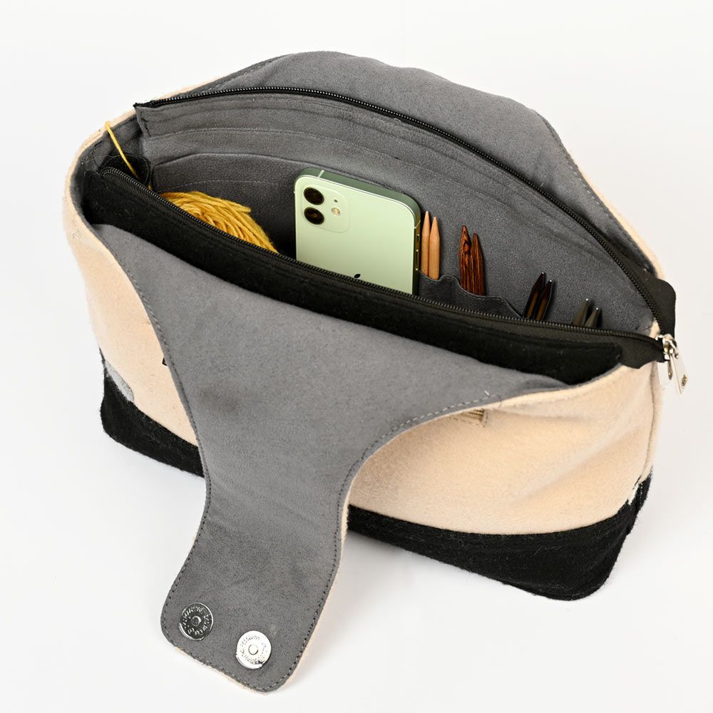 KnitPro Taschen für Projekte Wrist Bag Bumblebee