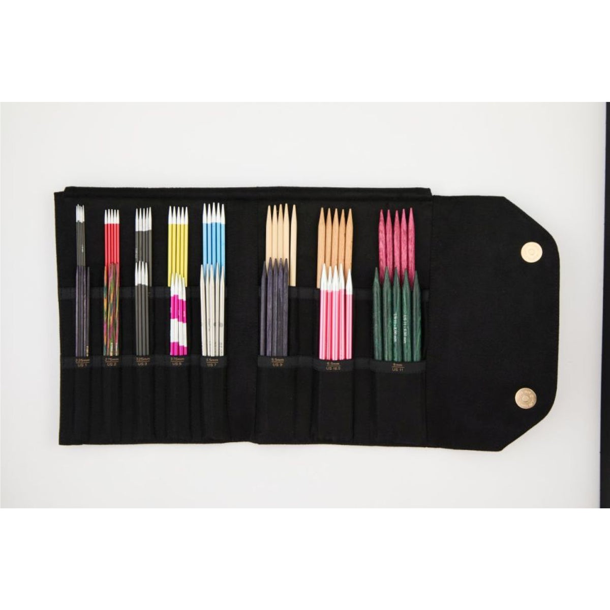 KnitPro Nadeltasche für Nadelspiele 22x17,5x1,5 cm Coal Collection