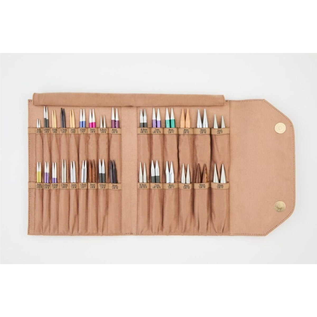 KnitPro Nadeltasche für Wechselsysteme 22x17,5x1,5 cm Clay Collection