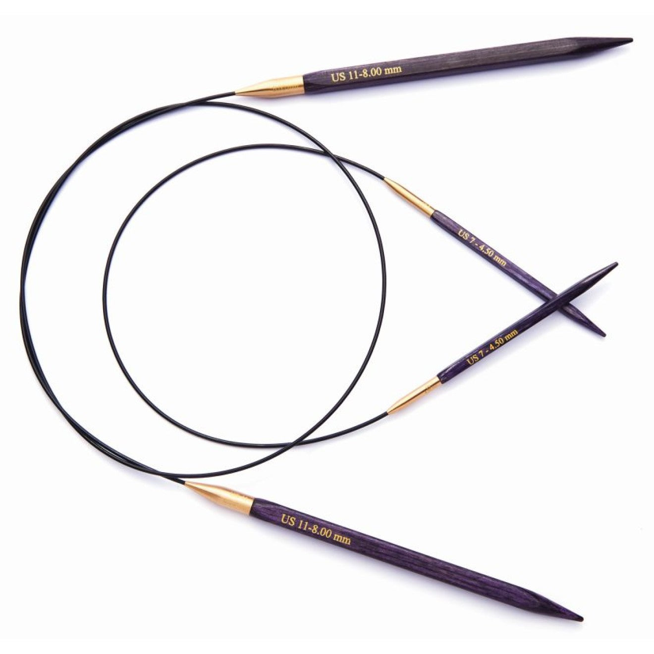 KnitPro Rundstricknadel Jadore Cubics 3,25 mm 60 cm 1 Paar