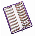 KnitPro Nadelset Jackenstricknadeln Symfonie Holz 30 cm, 8 Paar 3,50 - 8,00 mm