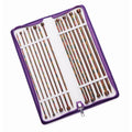 KnitPro Nadelset Jackenstricknadeln Symfonie Holz 35 cm, 8 Paar 3,50 - 8,00 mm