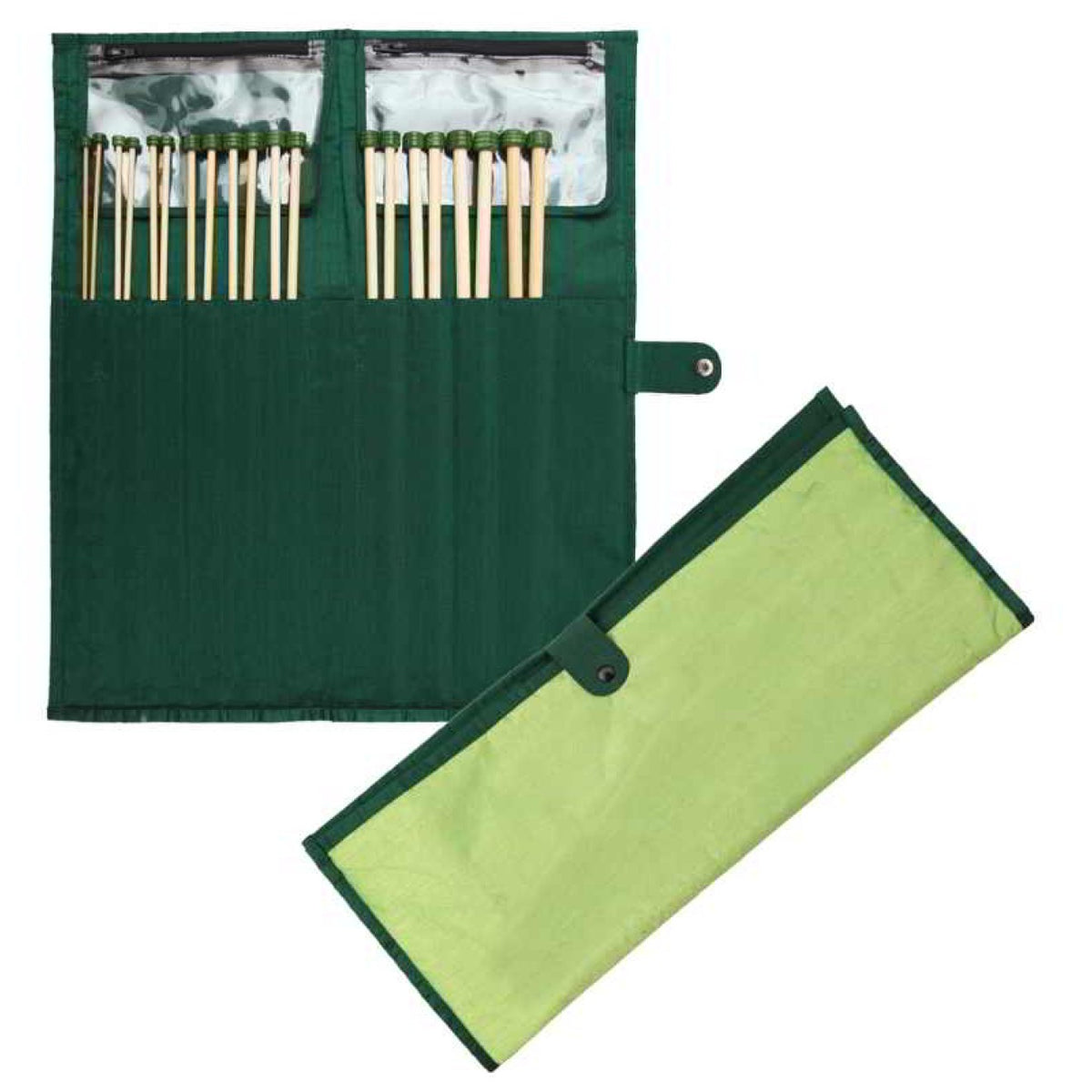 KnitPro Set Jackenstricknadeln bamboo 3-10 mm 30 cm 10 Paar