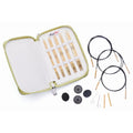 KnitPro Nadelset Starter auswechselbare Nadelspitzen bamboo 5 Paar 3,00-5,00 mm