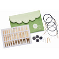 KnitPro Nadelset Deluxe auswechselbare Nadelspitzen bamboo 10 Paar 3,00 - 10,00 mm