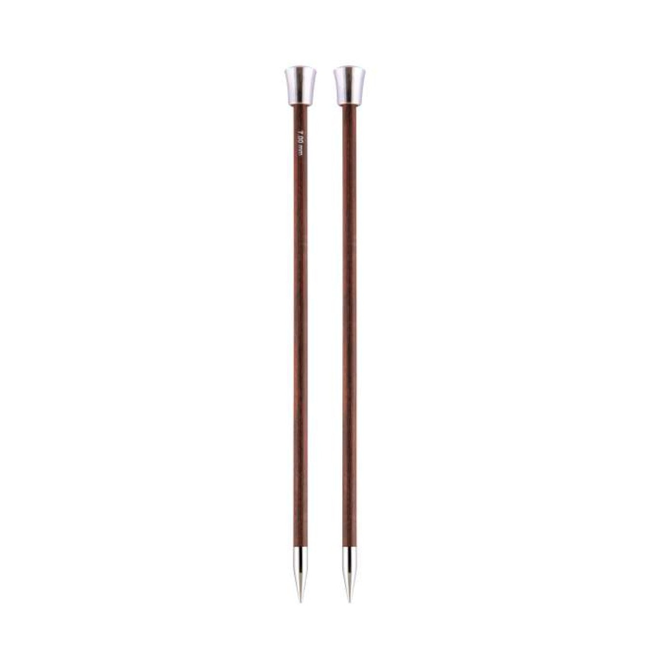 KnitPro Jackenstricknadeln Royale 7,00 mm 35 cm burgund 1 Paar