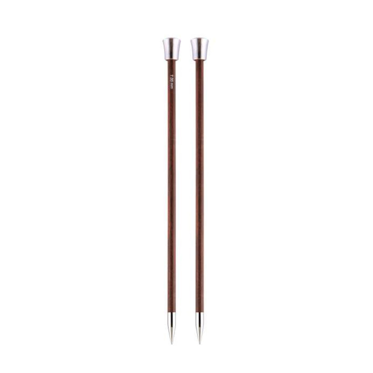 KnitPro Jackenstricknadeln Royale 7,00 mm 35 cm burgund 1 Paar