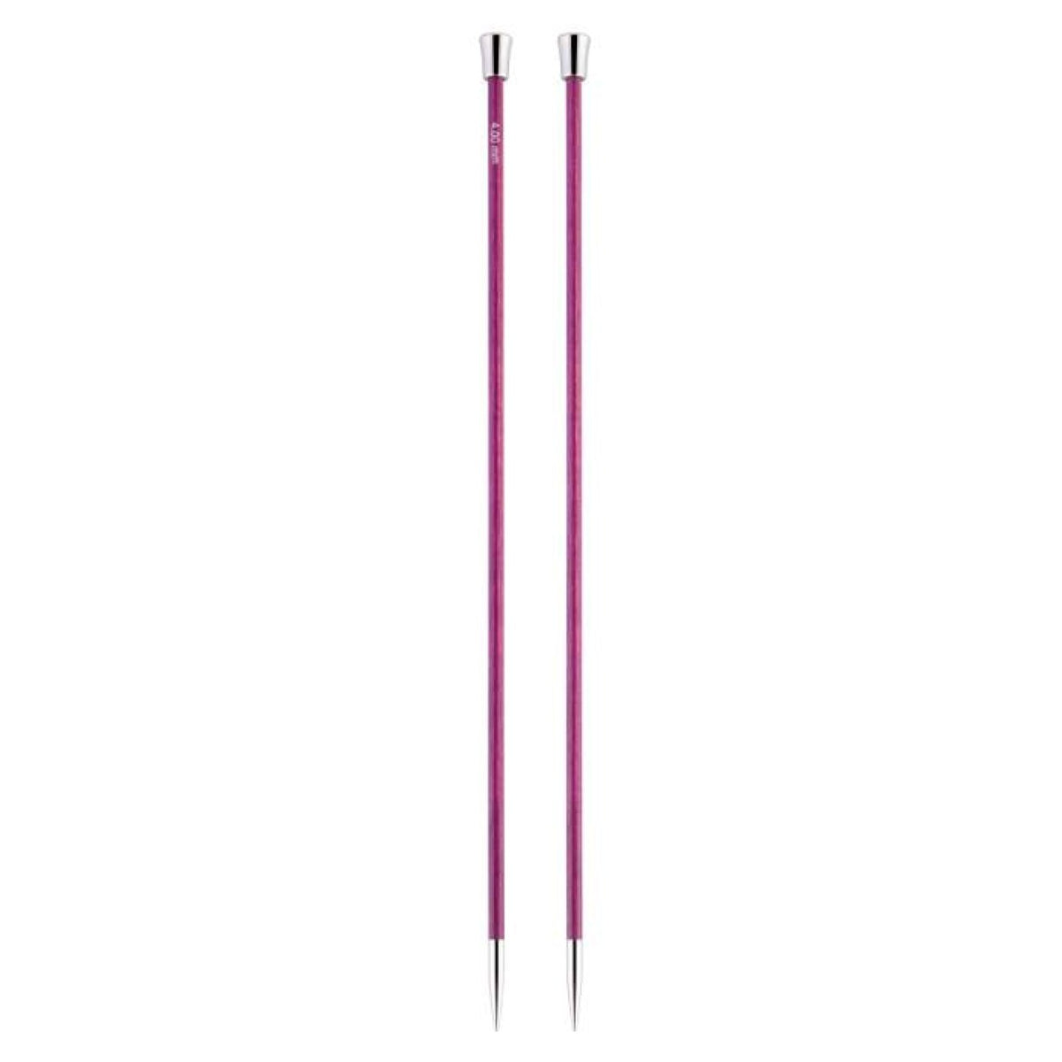 KnitPro Jackenstricknadeln Royale 4,00 mm 40 cm fuchsia 1 Paar