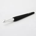 KnitPro Häkelnadel mit Softgriff 9,00 mm silber