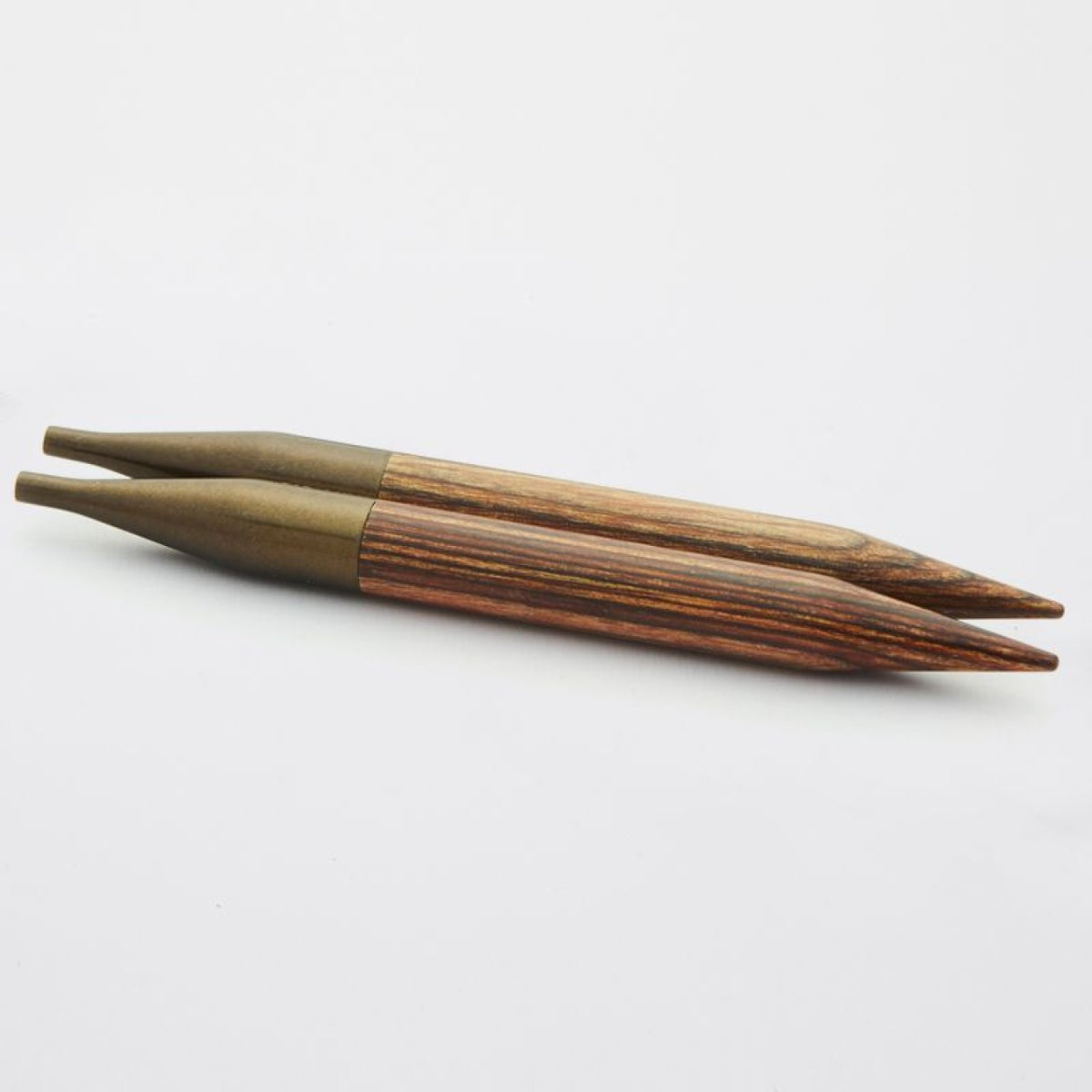 KnitPro auswechselbare Nadelspitzen Ginger Holz kurz 4,00 mm 87 mm 2 St
