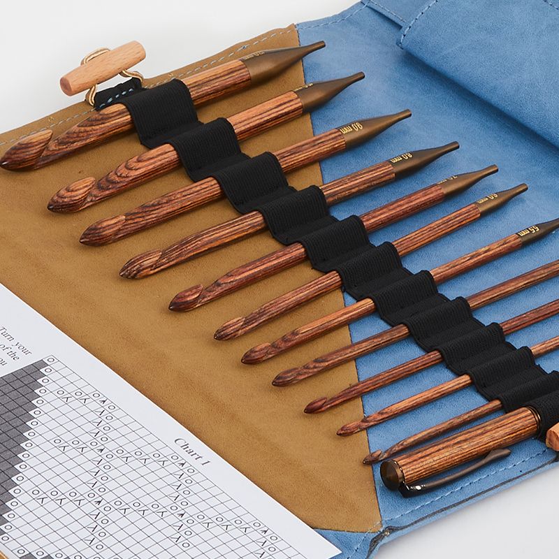 KnitPro Set tunesische Häkelnadeln Ginger