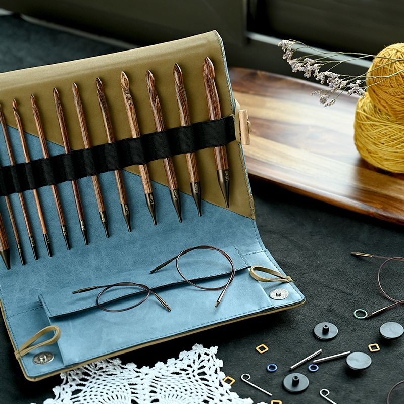 KnitPro Set tunesische Häkelnadeln Ginger