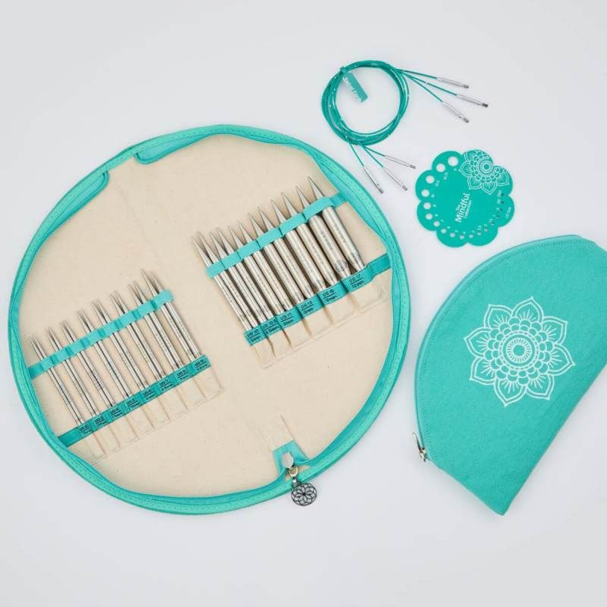 KnitPro Mindful Nadelset Affection auswechselbare Nadelspitzen 3,00 mm - 12,00 mm