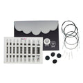 KnitPro Nadelset Deluxe auswechelbare Nadelspitzen Karbonz  3,00 - 8,00 mm