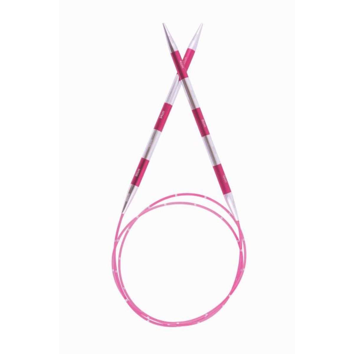 KnitPro Rundstricknadel SmartStix 3,75 mm 100 cm pink