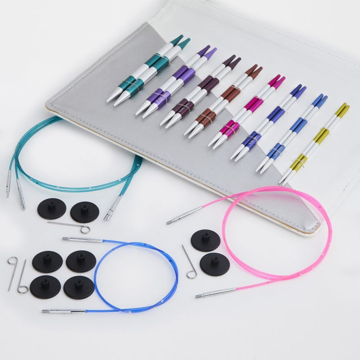 KnitPro Nadelset Deluxe auswechselbare Nadelspitzen SmartStix normal