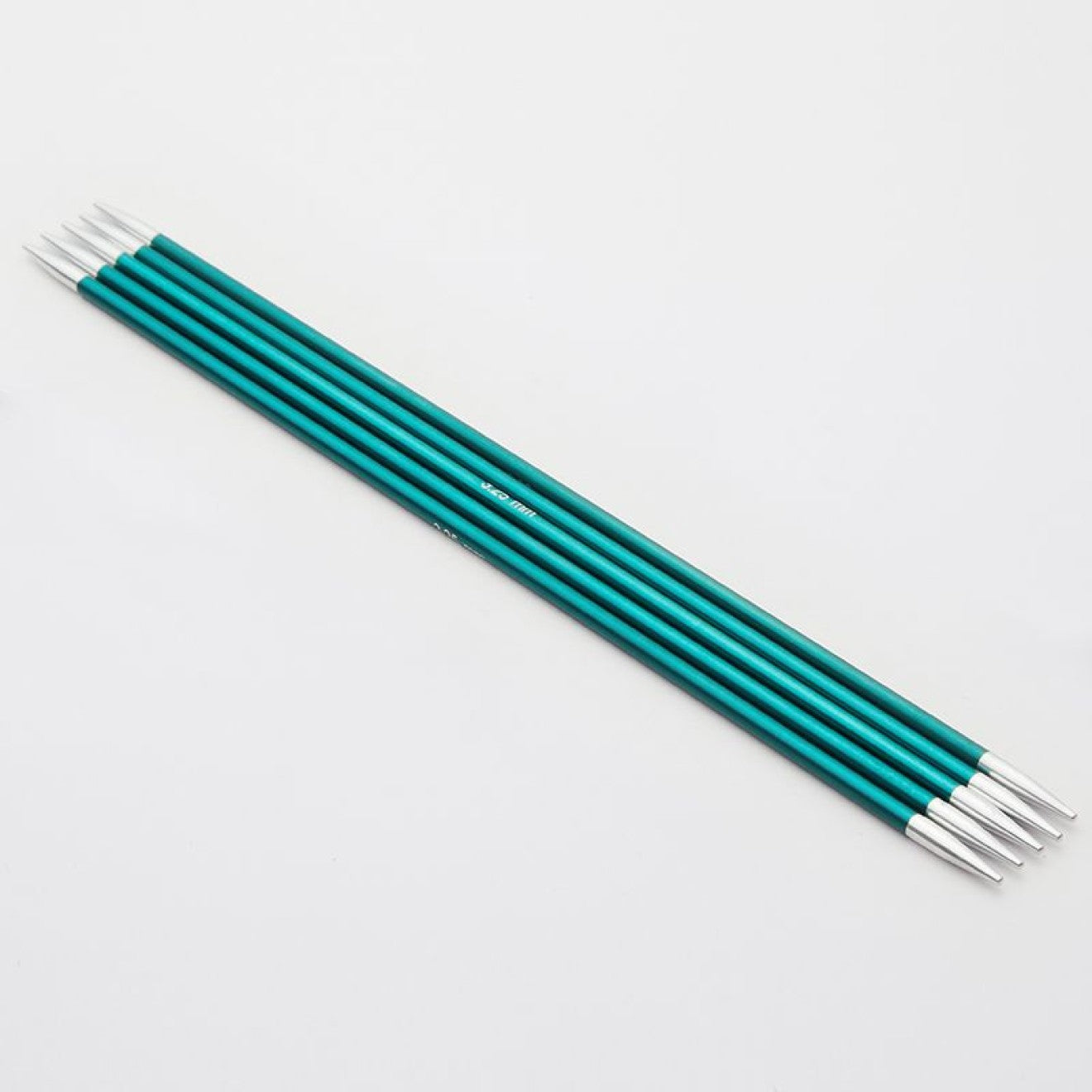 KnitPro Nadelspiel ZING 3,25 mm 20 cm smaragd 5 St