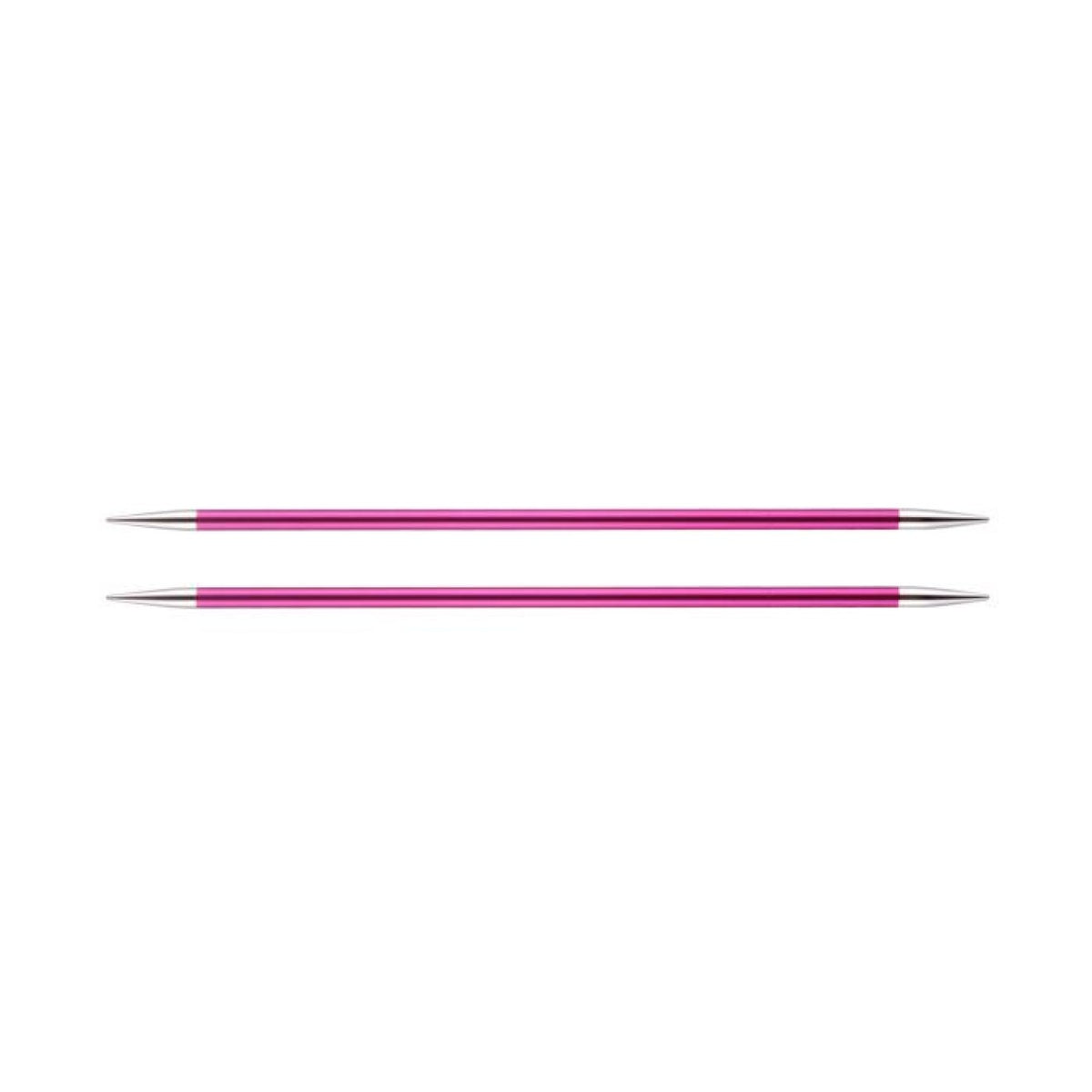 KnitPro Nadelspiel ZING 5,00 mm 20 cm rubin 5 St