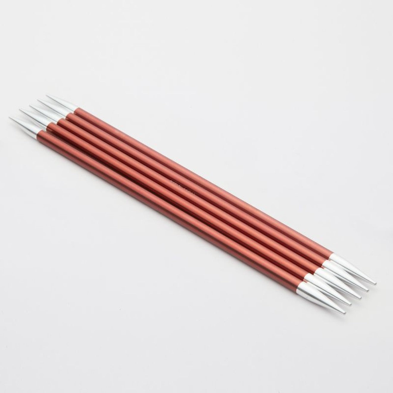 KnitPro Nadelspiel ZING 5,50 mm 20 cm sienna 5 St